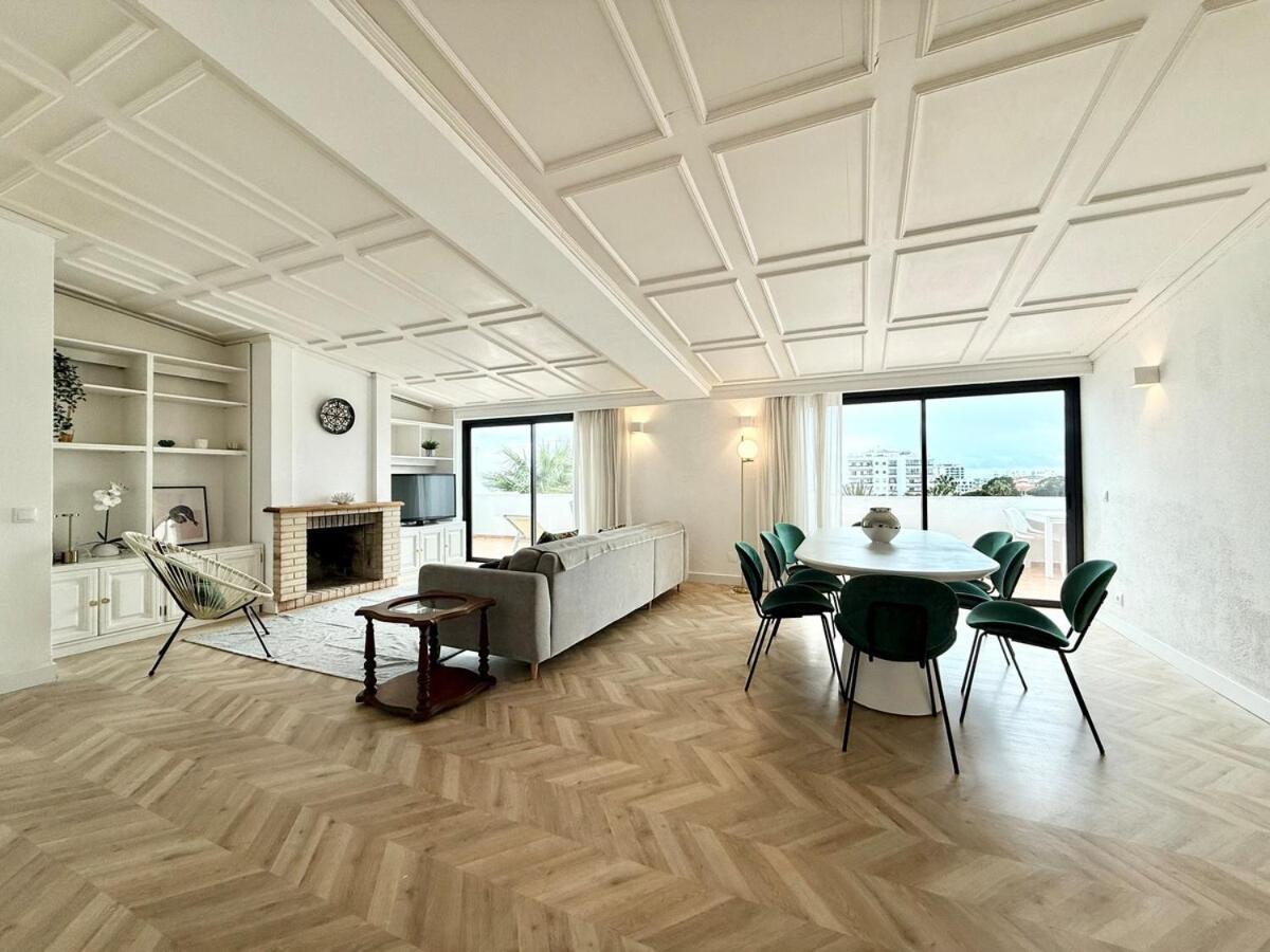 Penthouse S.Jorge Seaview T4 Leilighet Quarteira Eksteriør bilde
